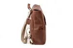 Leather Backpack Boston Collection Tobacco sold by Ivalo.com