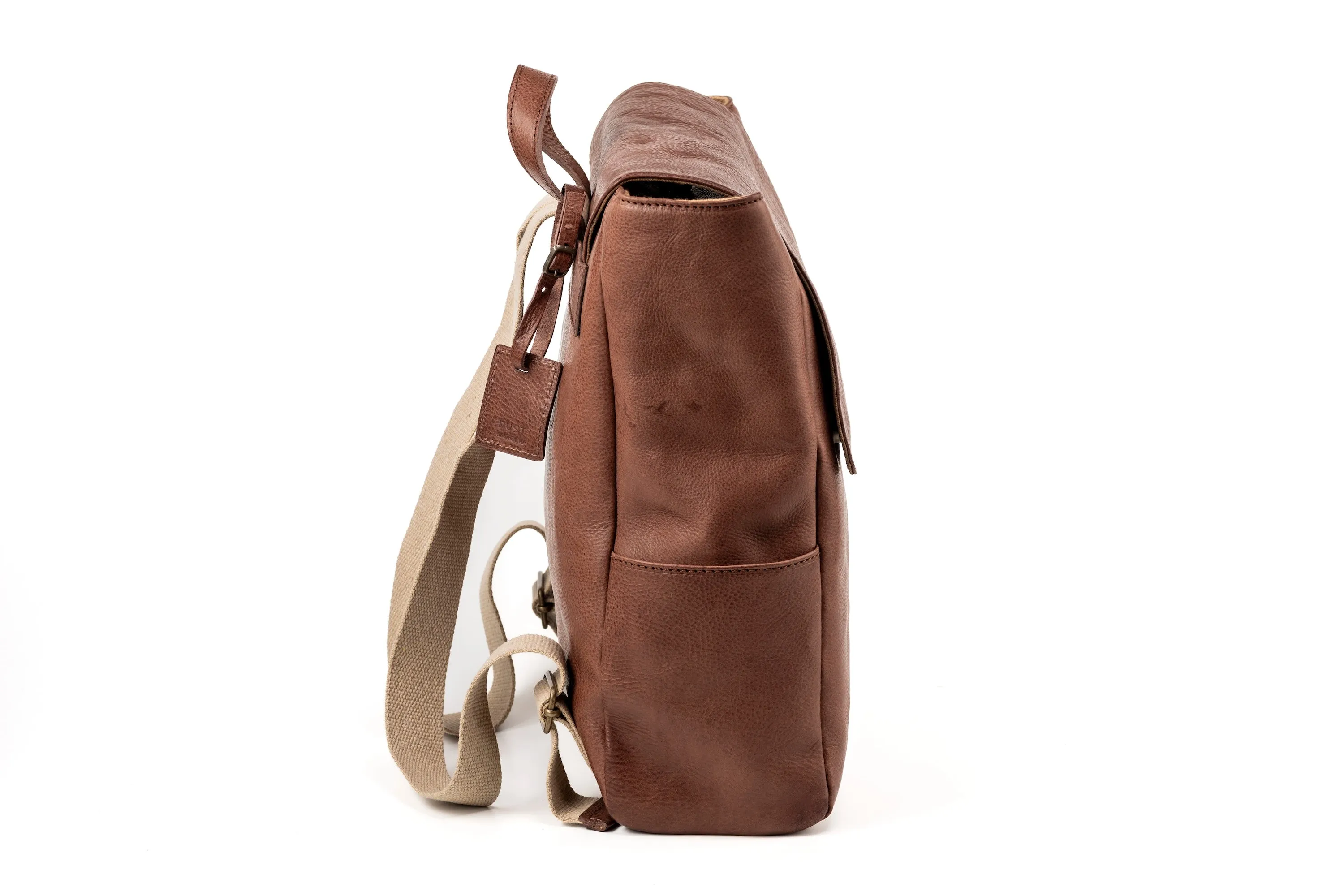 Leather Backpack Boston Collection Tobacco sold by Ivalo.com product image thumbnail 3