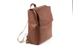Leather Backpack Boston Collection Tobacco sold by Ivalo.com