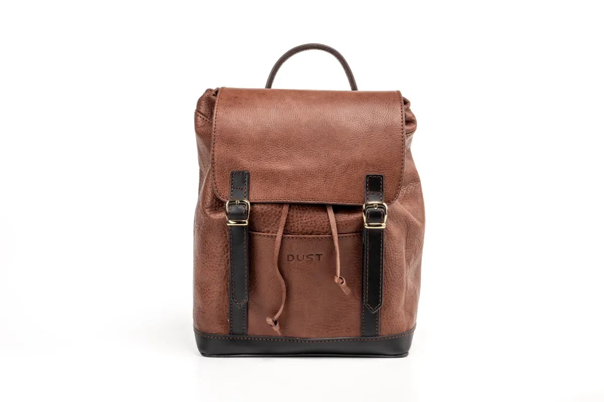 Leather Backpack Laurel Canyon Collection Tobacco sold by Ivalo.com