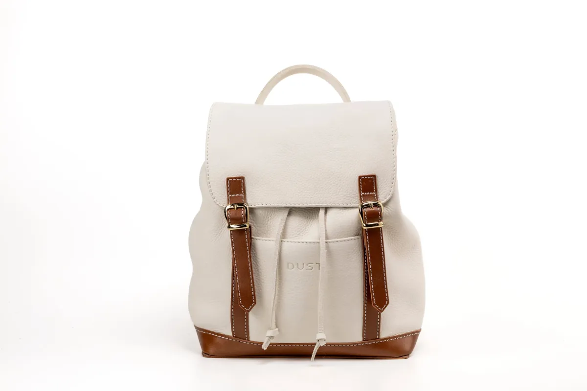 Leather Backpack Laurel Canyon Collection White sold by Ivalo.com
