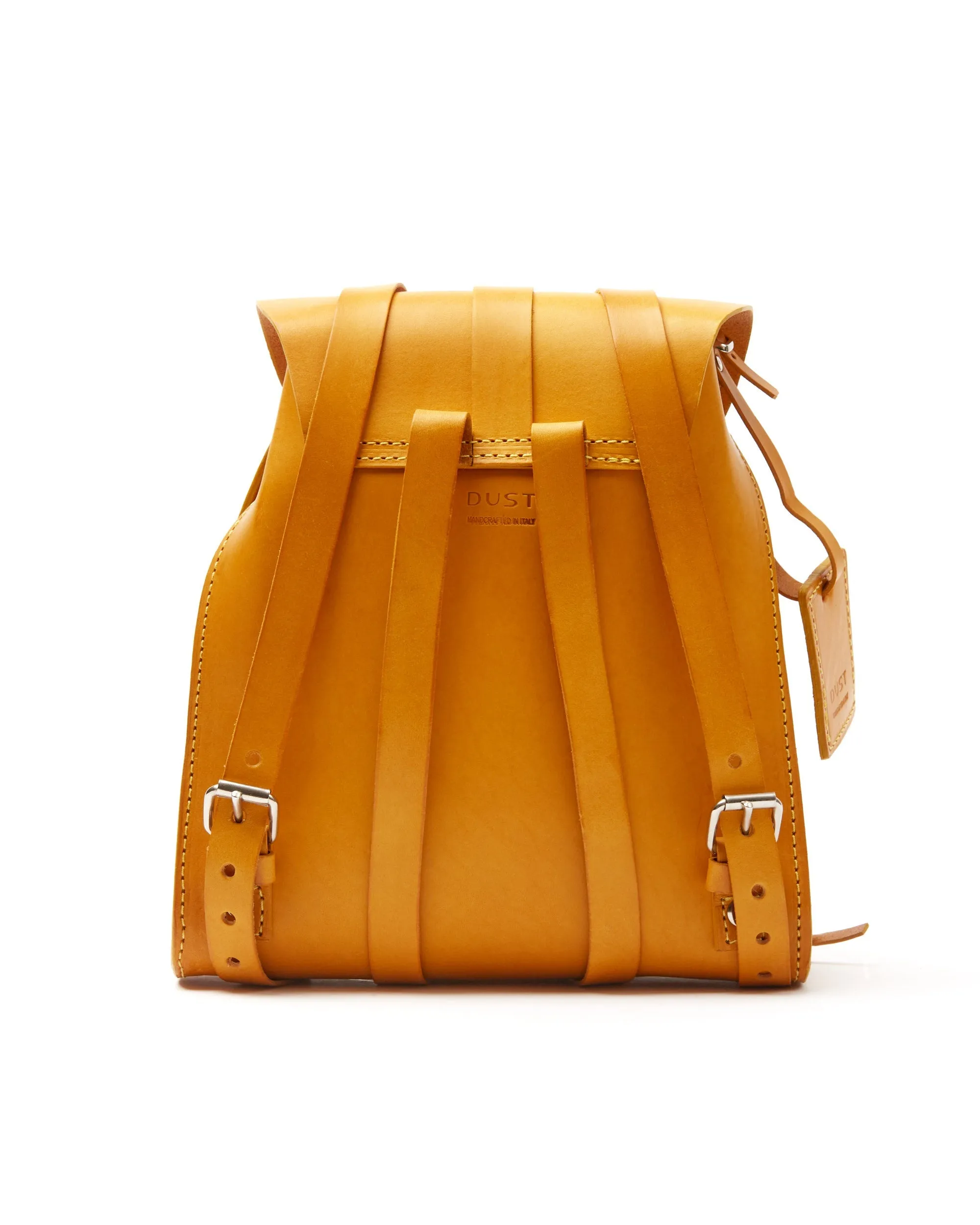 Leather Backpack Mod 130 Cuoio Yellow sold by Ivalo.com product image thumbnail 5