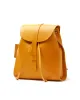 Leather Backpack Mod 130 Cuoio Yellow sold by Ivalo.com