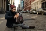 Leather Backpack Mod 136 Cuoio Dark Brown sold by Ivalo.com