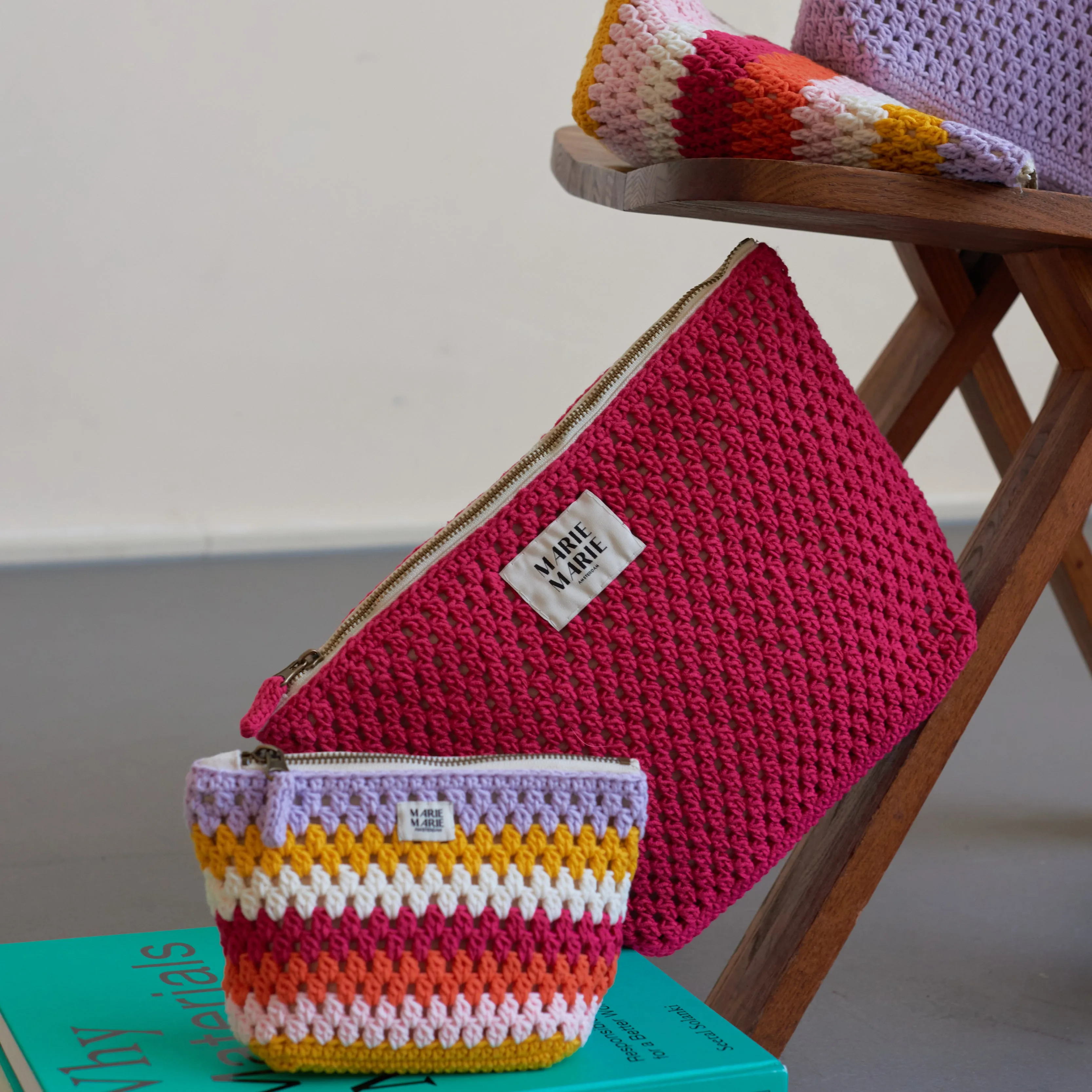 Mel Crochet Pouch Small Striped sold by Ivalo.com product image thumbnail 3