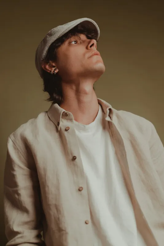 The Calimani Hemp Shirt Natural sold by Ivalo.com