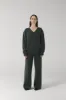 Merino Cashmere Knitted Pants Grey sold by Ivalo.com