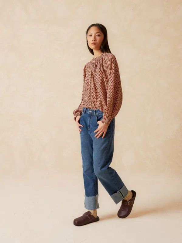 Reversible Printed Shirt Red sold by Ivalo.com