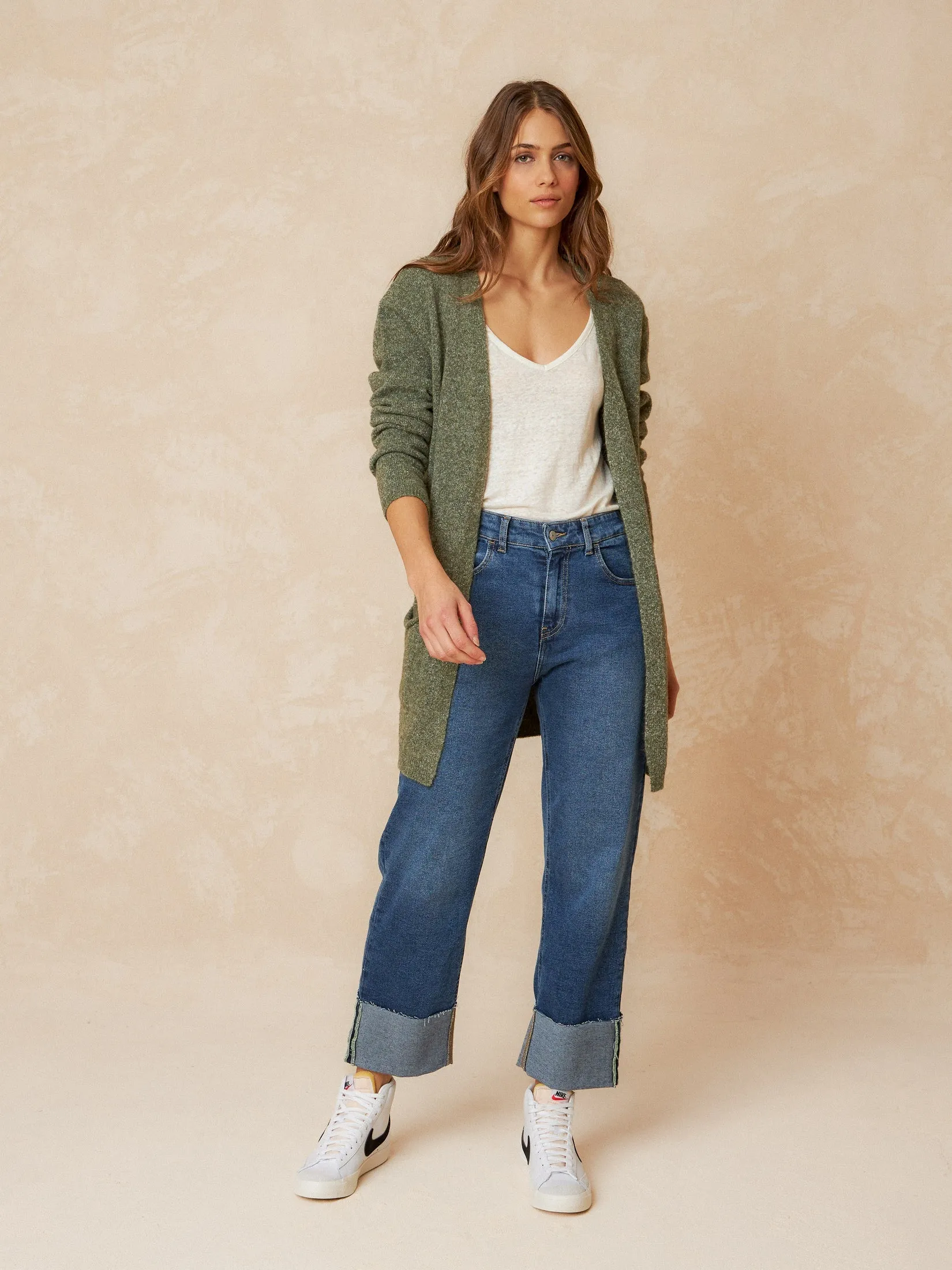 Melagne Knitted Cardigan Green sold by Ivalo.com product image thumbnail 3