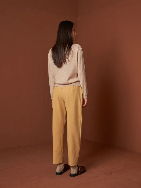 Merino Wool Cardigan Beige sold by Ivalo.com