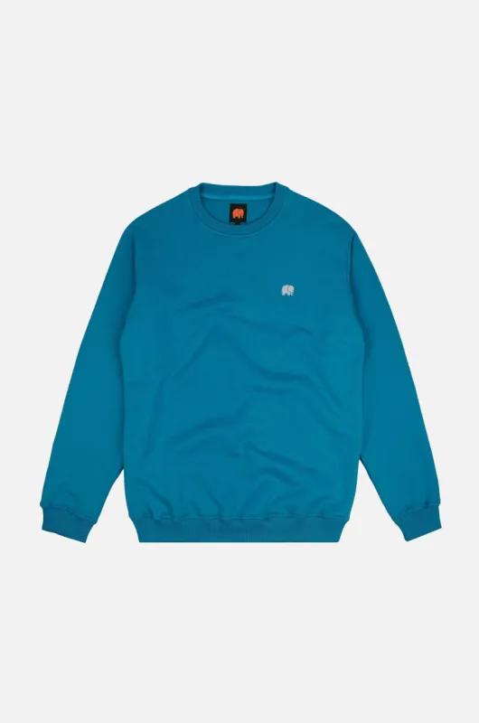 Essential Midweight Sweater Mediterranian Blue sold by Ivalo.com