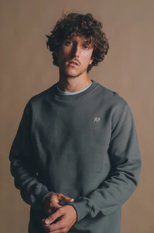 Organic Essential Sweater Thunderstorm sold by Ivalo.com