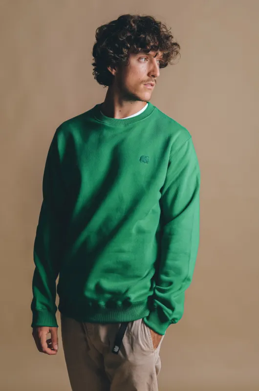 Organic Essential Sweater Bosphorus Green sold by Ivalo.com