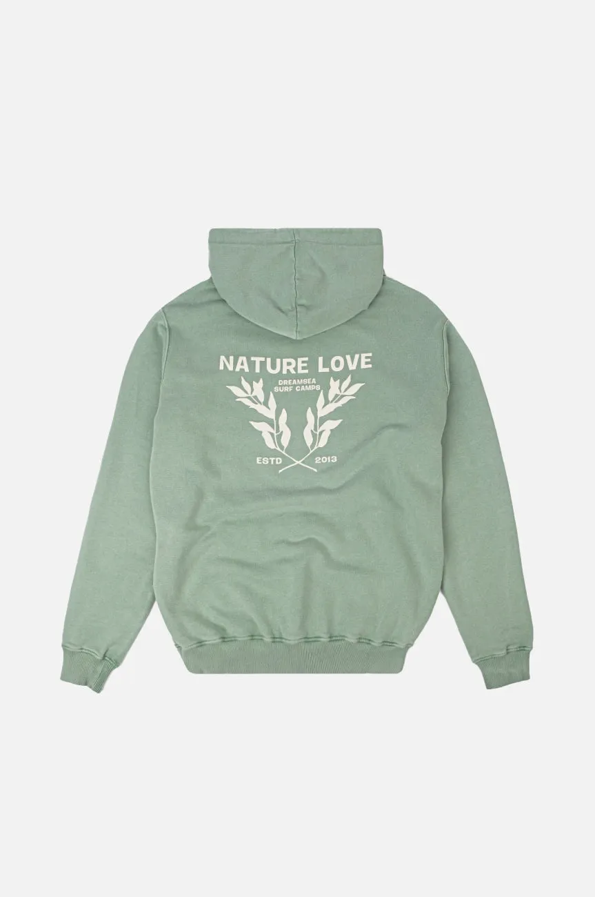 Nature Love Heavy Pigment Hoodie Feldspar Green sold by Ivalo.com product image thumbnail 2