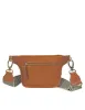 Beck's Bum Bag Cognac Checkered Stromboli Leather sold by Ivalo.com