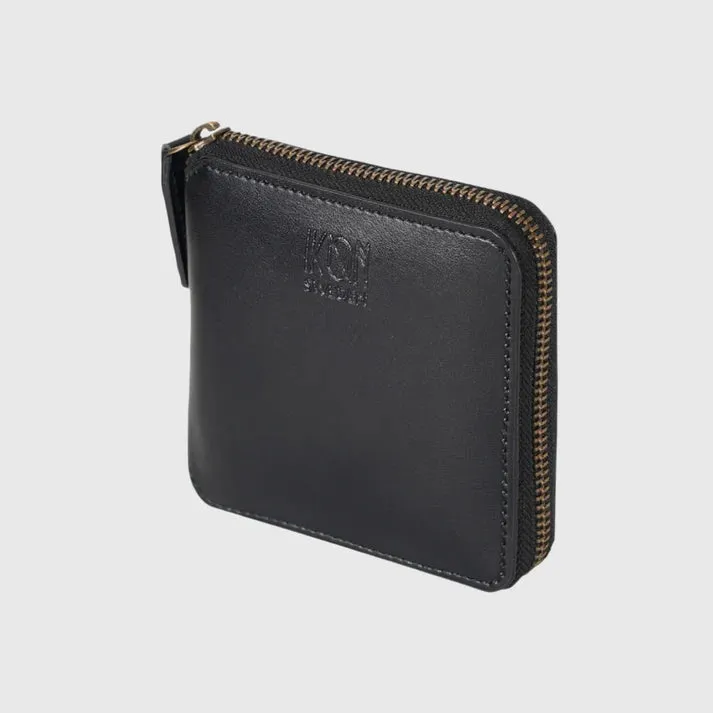 Kivik Apple Leather Small Zip Wallet sold by Ivalo.com