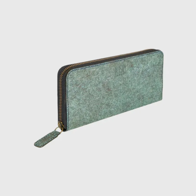 Kochi Coconut Leather Long Zip Wallet sold by Ivalo.com