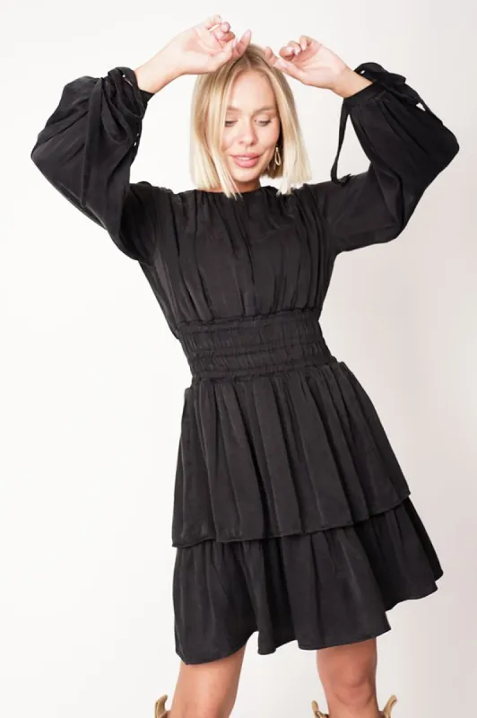 Isla Lyocell Dress Black sold by Ivalo.com