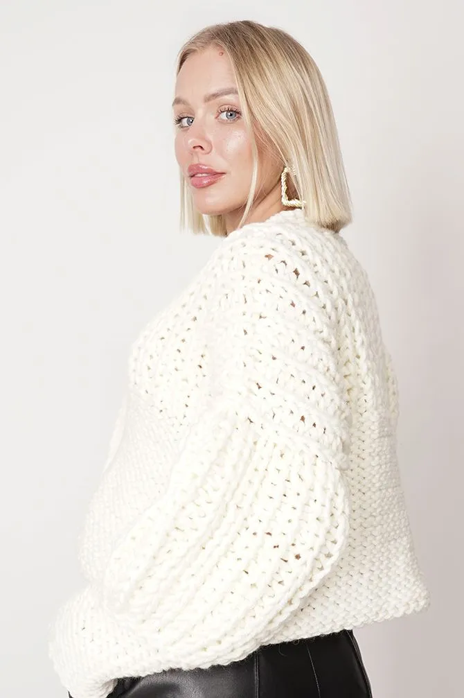 Ava Hand Made Cardigan Ecru sold by Ivalo.com product image thumbnail 5