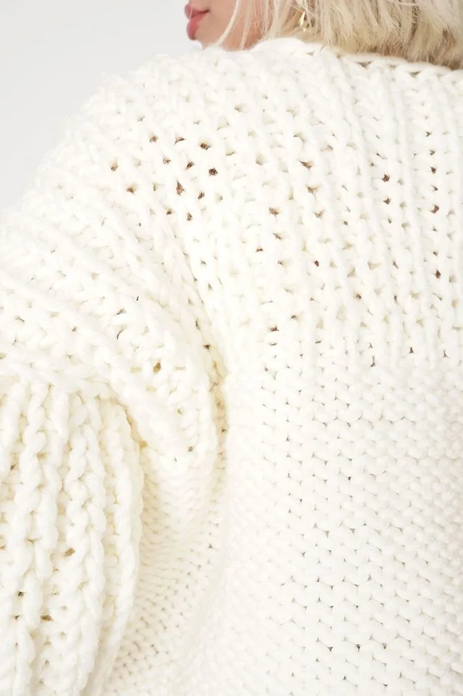 Ava Hand Made Cardigan Ecru sold by Ivalo.com product image thumbnail 3