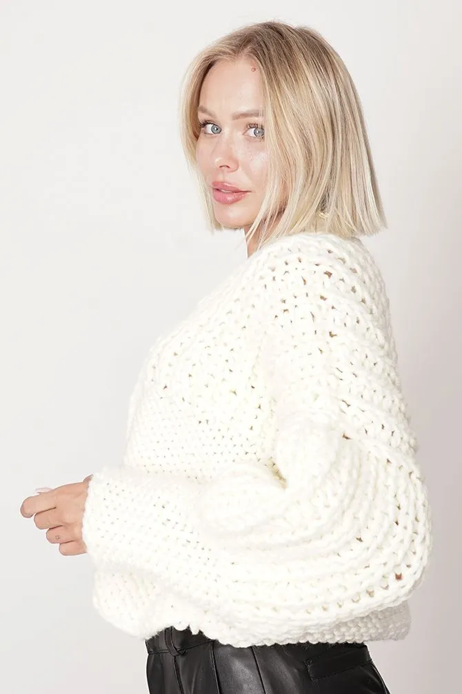 Ava Hand Made Cardigan Ecru sold by Ivalo.com product image thumbnail 4