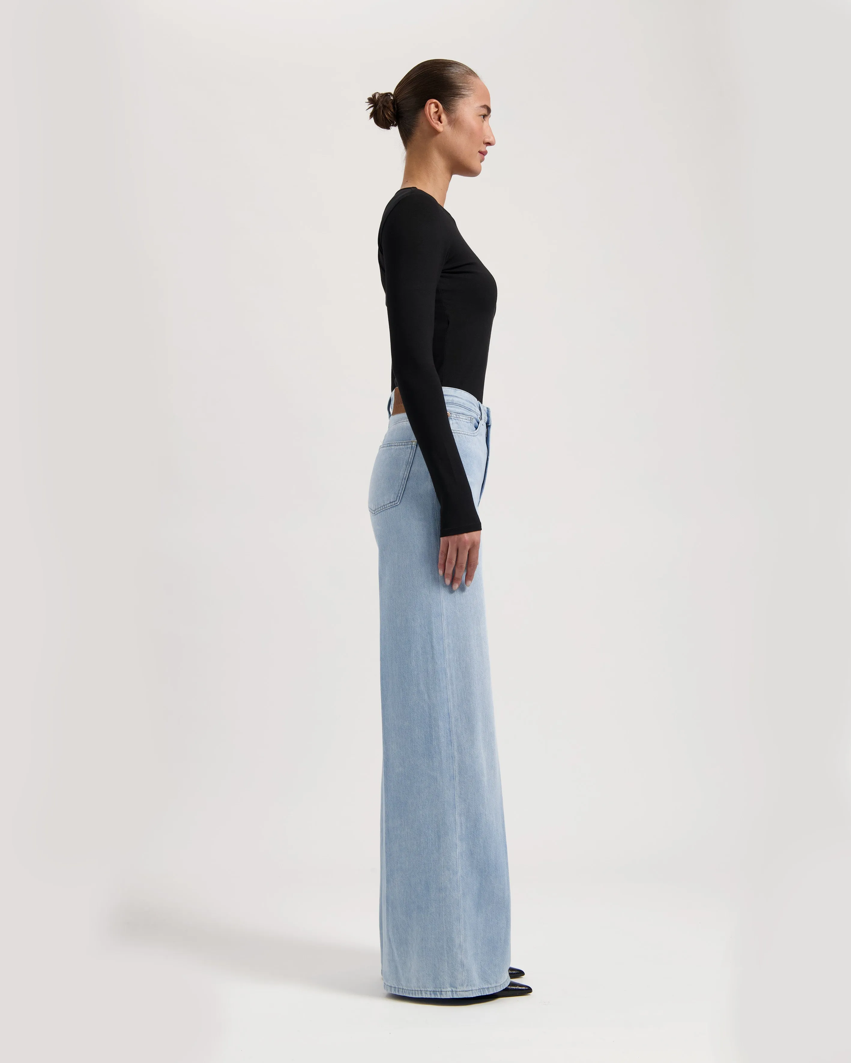 Sara High Loose Flow Jeans Stone Vintage sold by Ivalo.com product image thumbnail 3