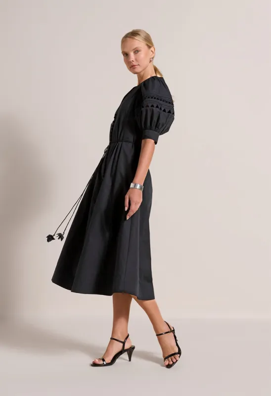 Fleuretta Midi Dress Onyx Black sold by Ivalo.com