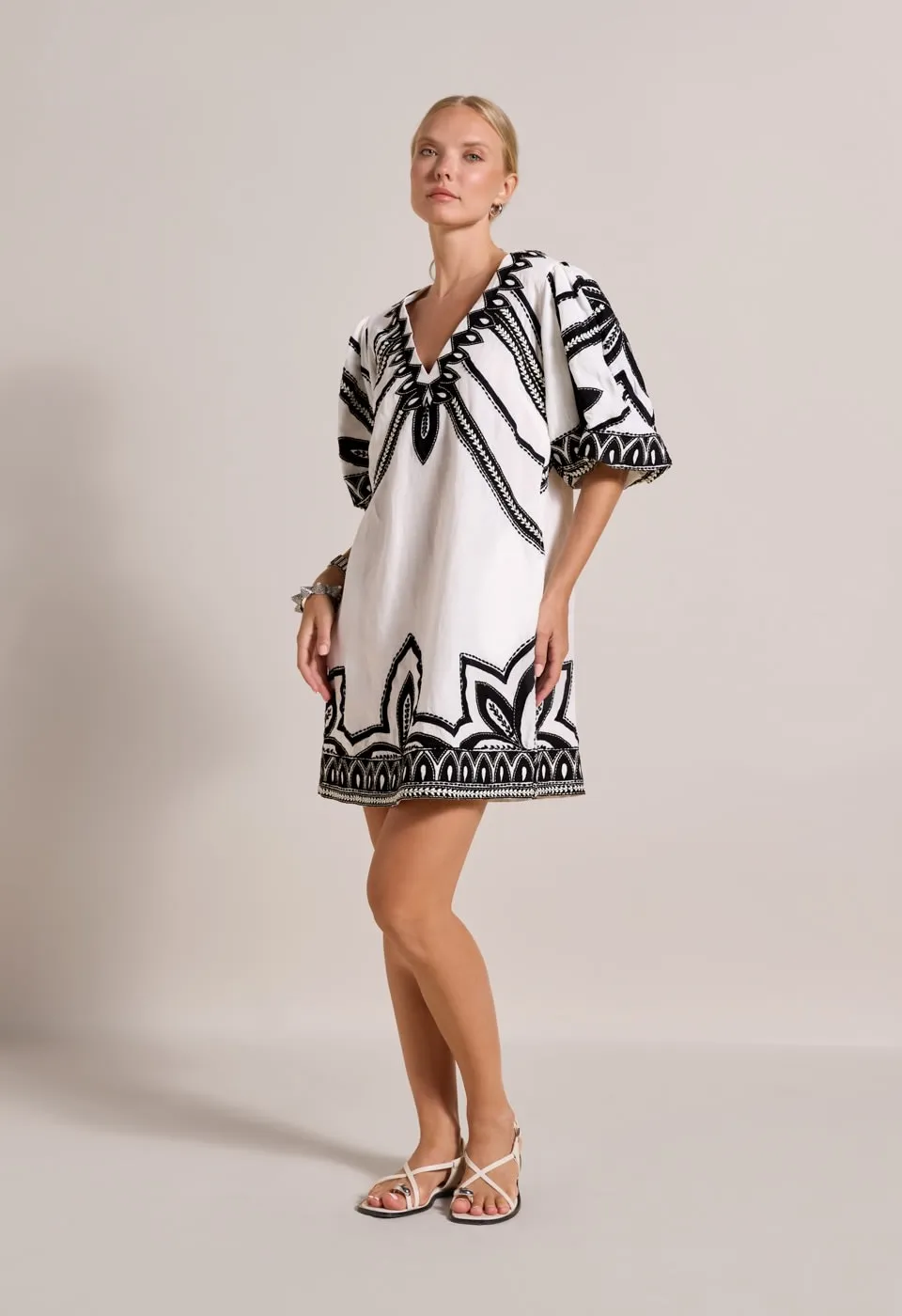 Hildelina Dress Antique White sold by Ivalo.com