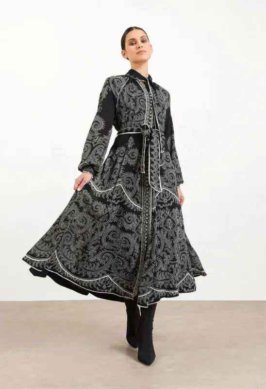 Chiara Maxi Dress Onyx Black Medici sold by Ivalo.com