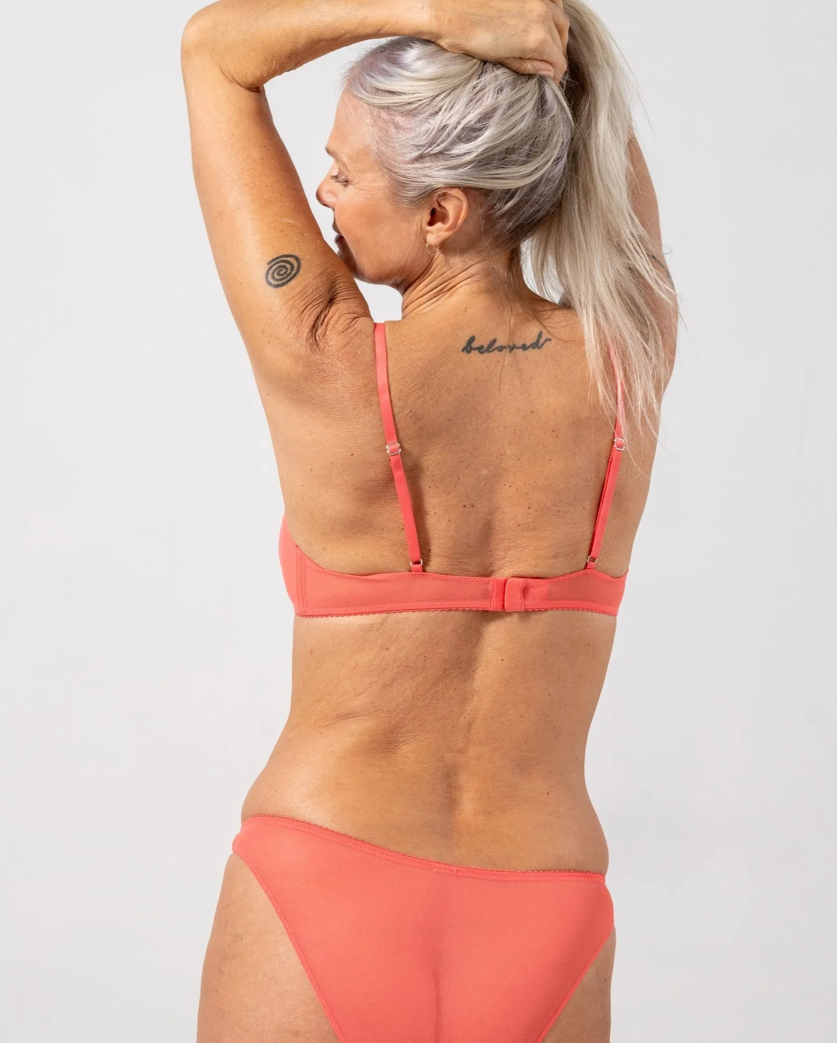 Mesh V Balconette Coral sold by Ivalo.com product image thumbnail 4