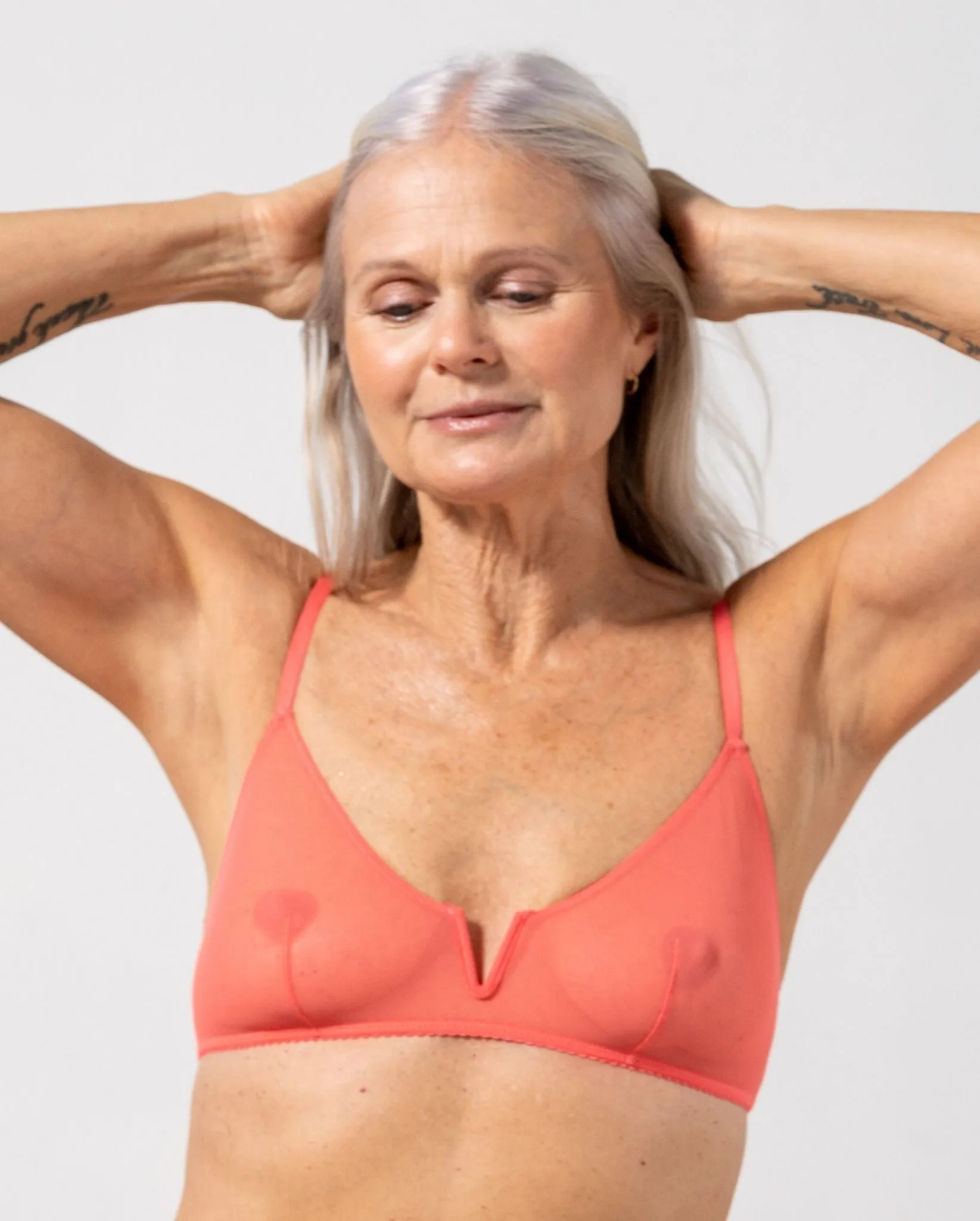 Mesh V Balconette Coral sold by Ivalo.com product image thumbnail 2