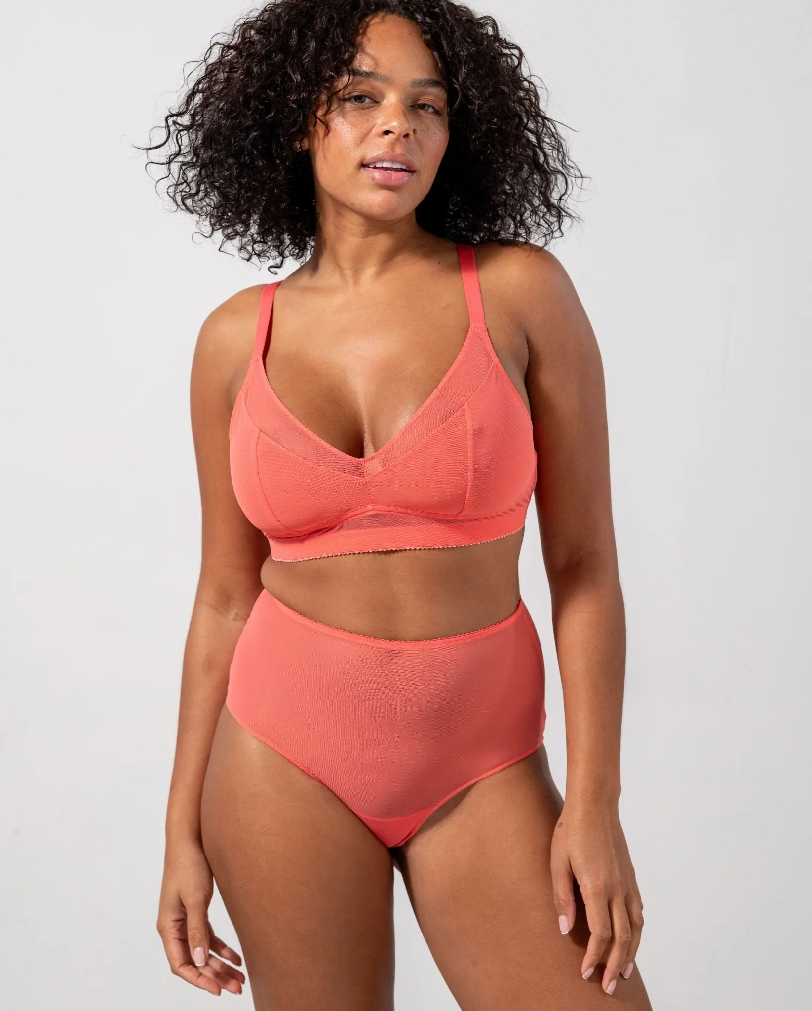Mesh Support Bra Coral sold by Ivalo.com product image thumbnail 3