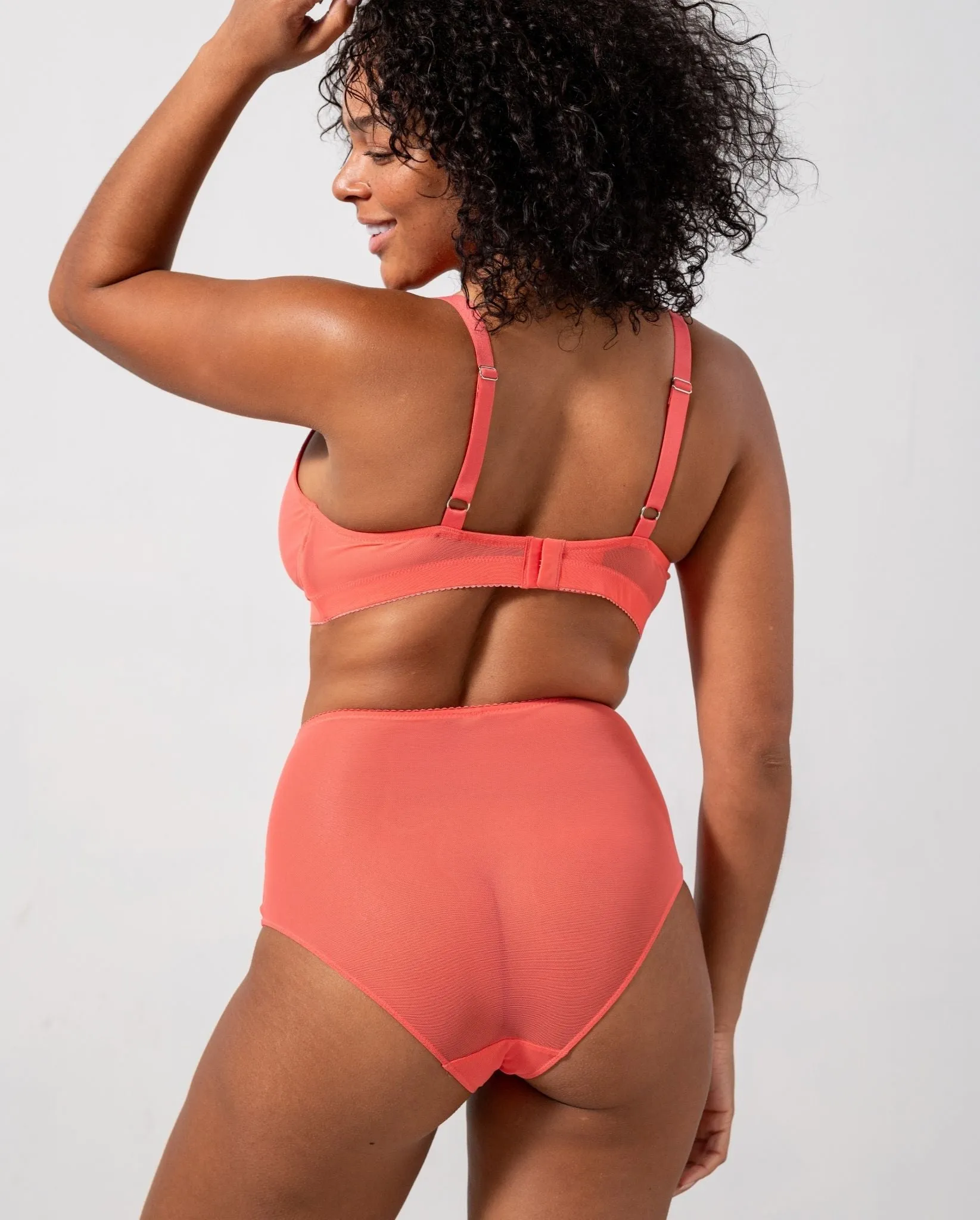 Mesh Support Bra Coral sold by Ivalo.com product image thumbnail 4