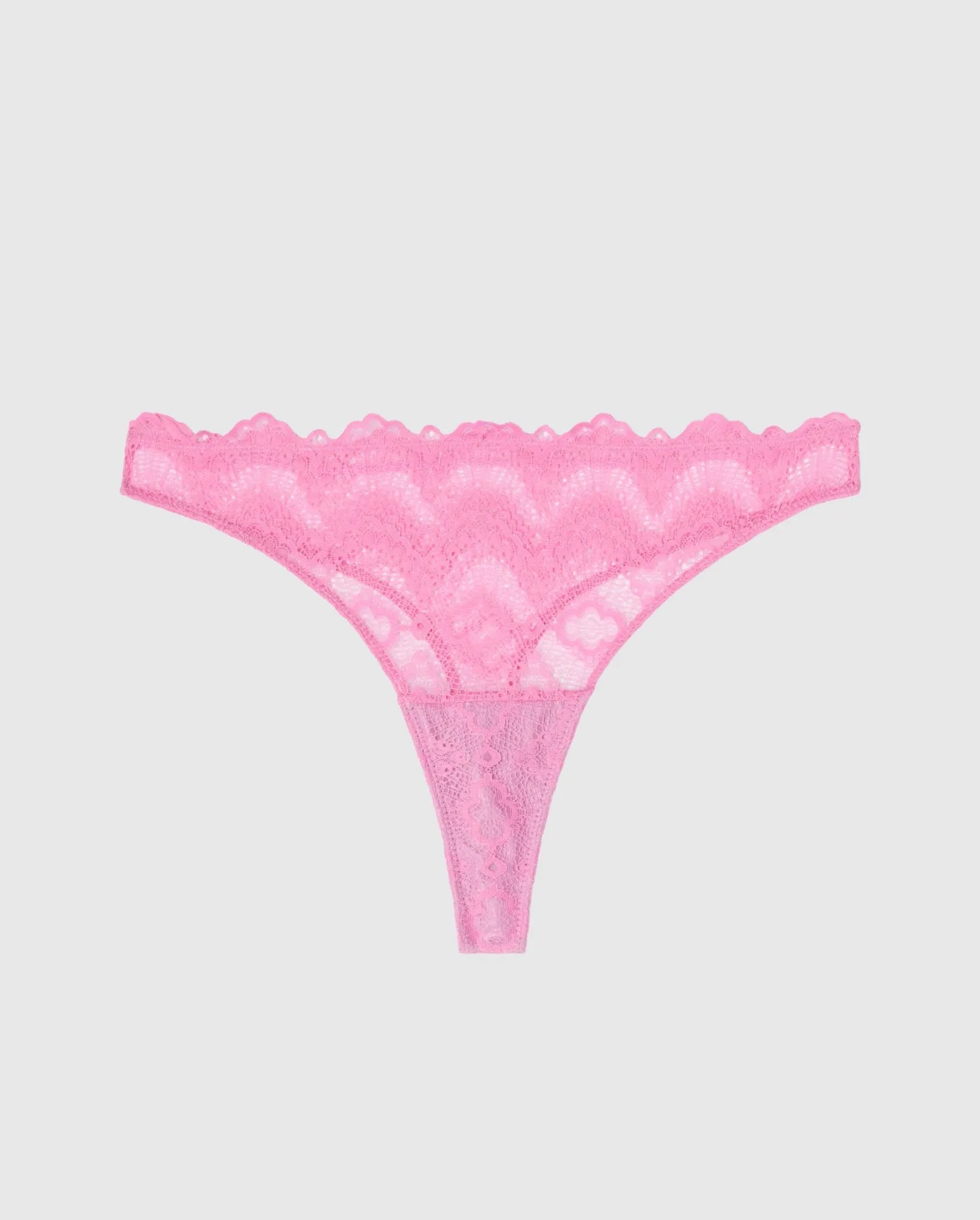 Lace Period Thong Candy Pink sold by Ivalo.com