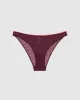 Mesh Bikini Briefs Cherry/Coral sold by Ivalo.com