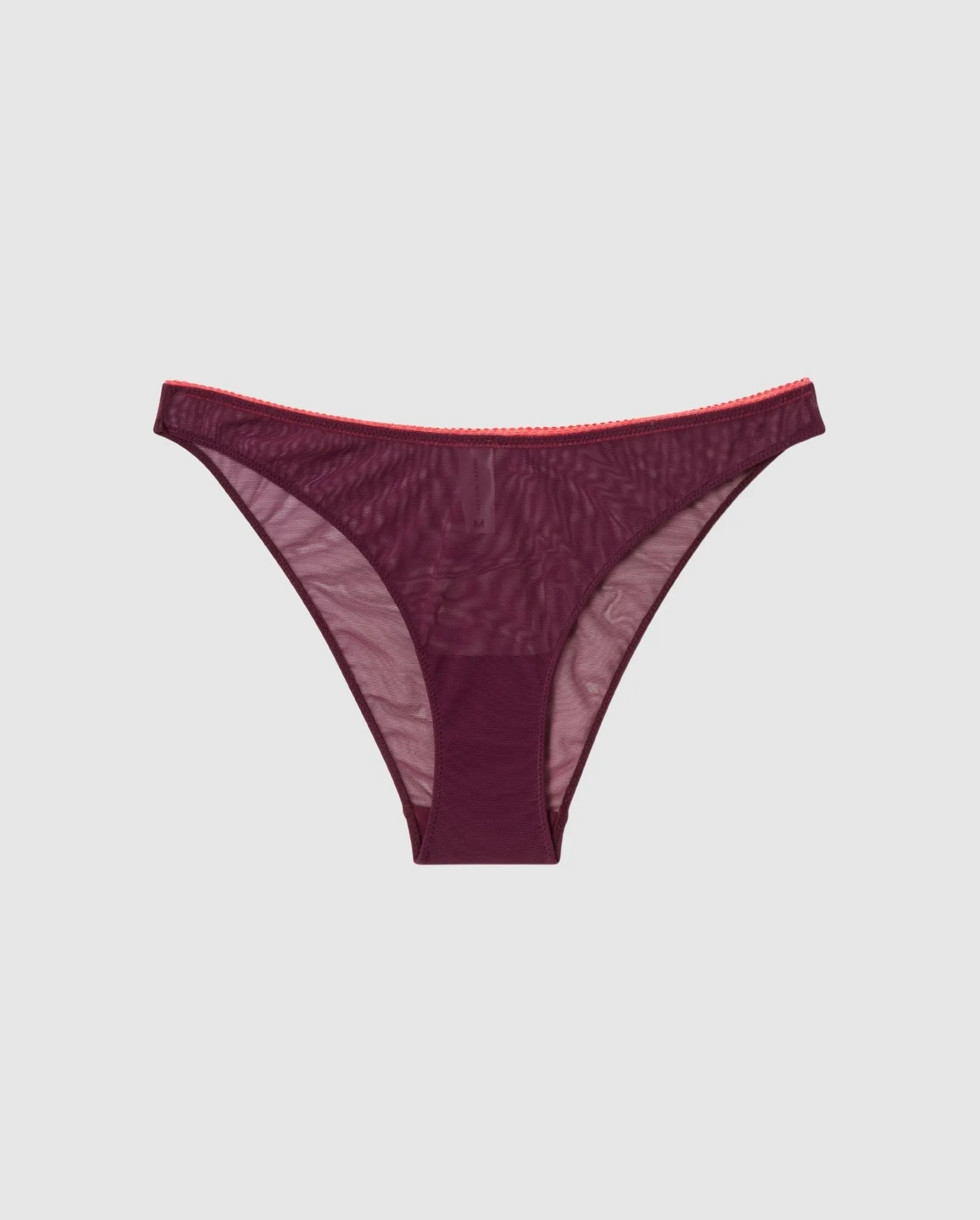 Mesh Bikini Briefs Cherry/Coral sold by Ivalo.com