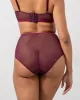 Mesh Highwaist Briefs Cherry/Coral sold by Ivalo.com