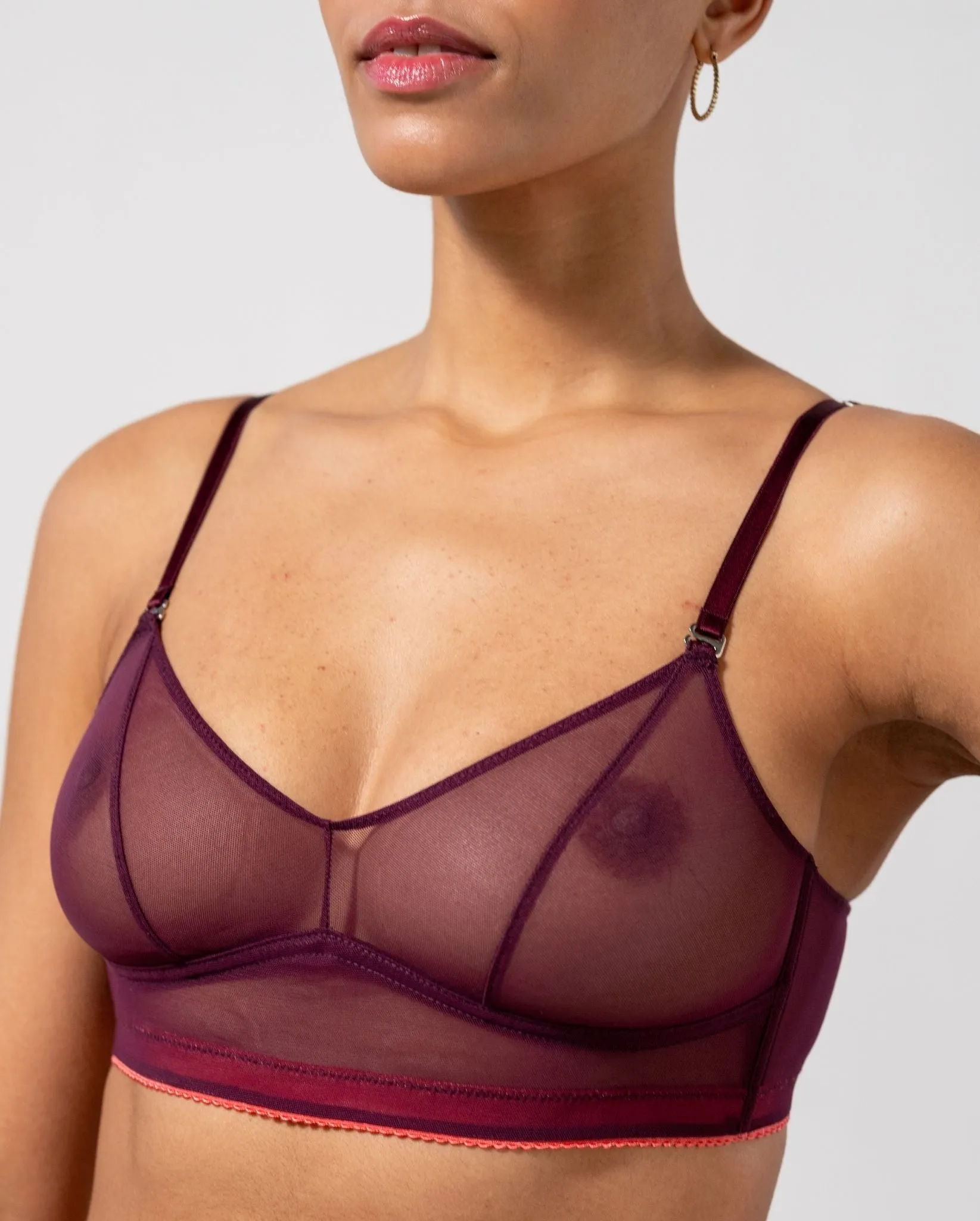 Mesh Balconette Cherry/Coral sold by Ivalo.com product image thumbnail 3