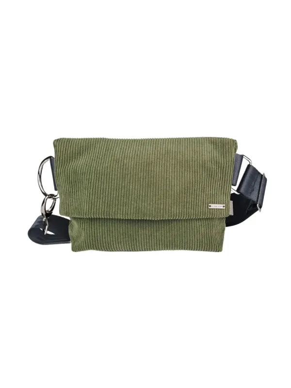 Pilke Bum Bag Velvet Olive Green sold by Ivalo.com