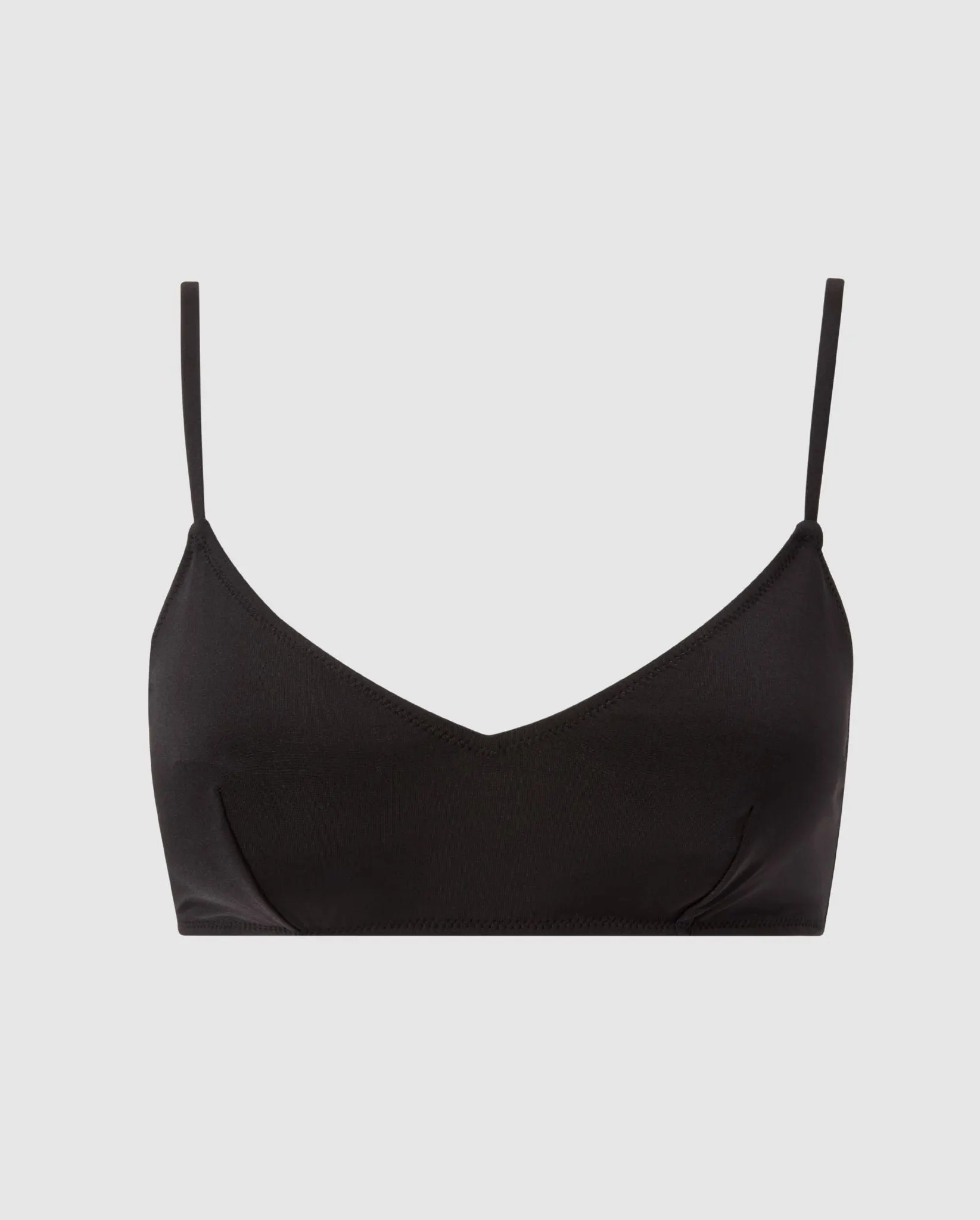 Strappy Scoop Bikini Top Black sold by Ivalo.com