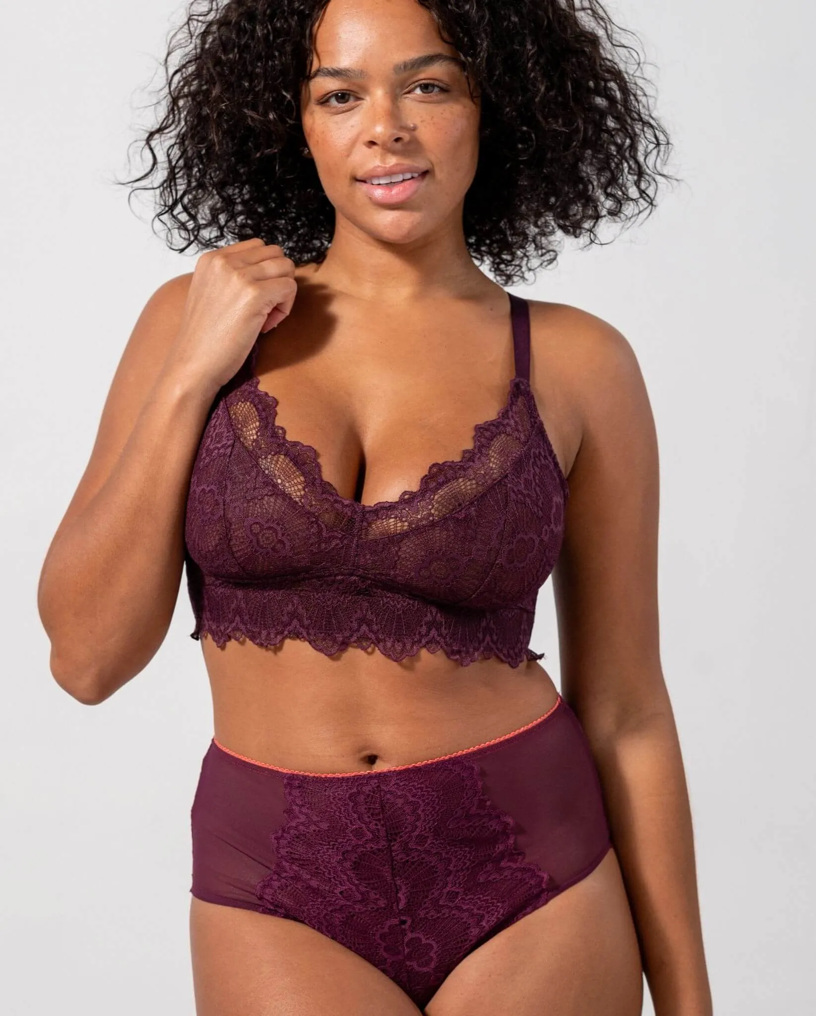 Lace Support Bra Cherry sold by Ivalo.com product image thumbnail 5
