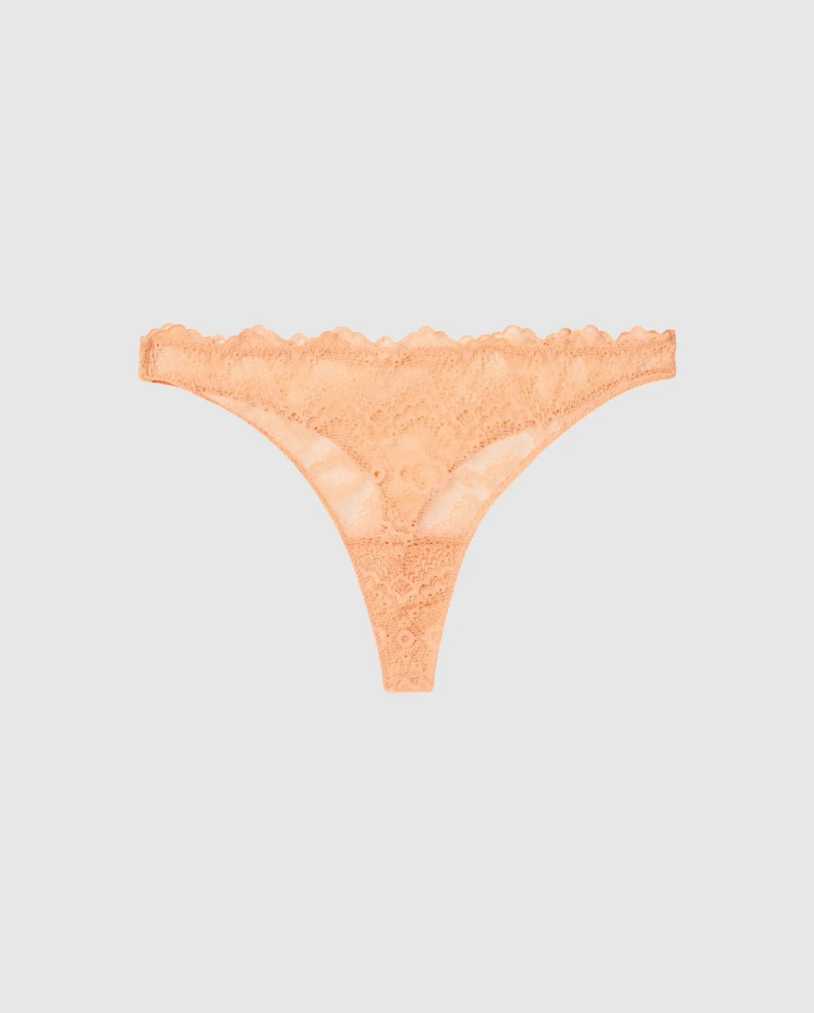 Lace Thong Peach sold by Ivalo.com