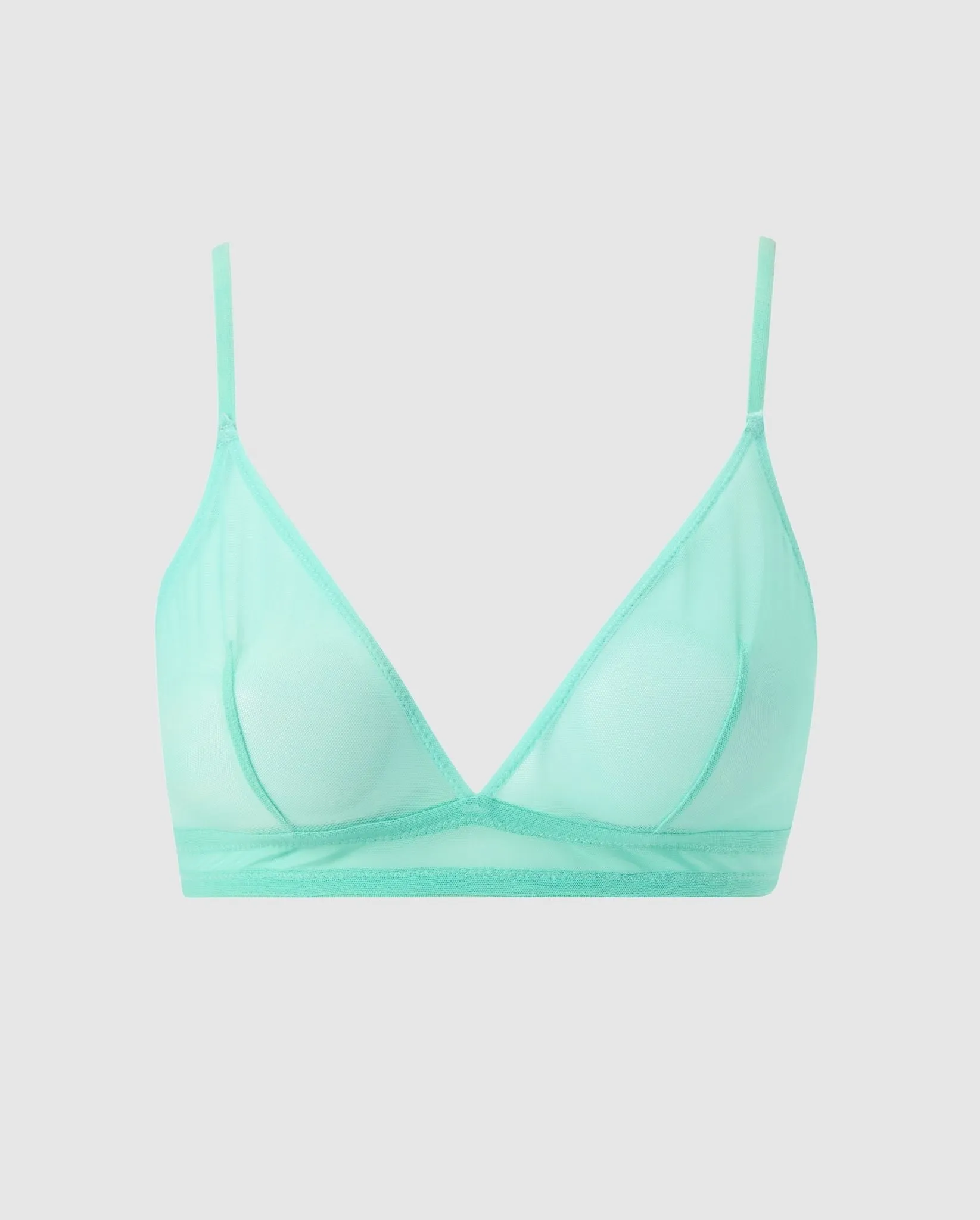 Mesh Triangle Bralette Turquoise sold by Ivalo.com