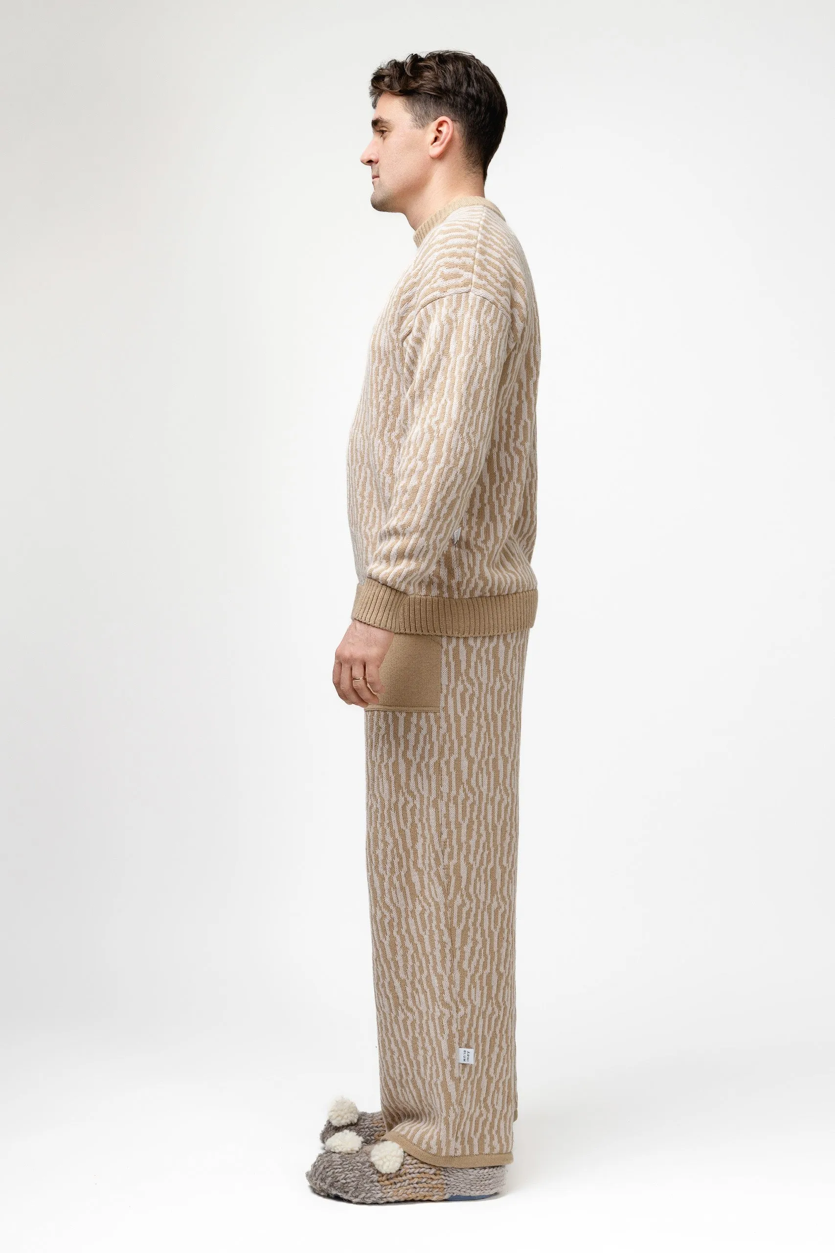 Roots Knitted Trousers Beige sold by Ivalo.com product image thumbnail 2