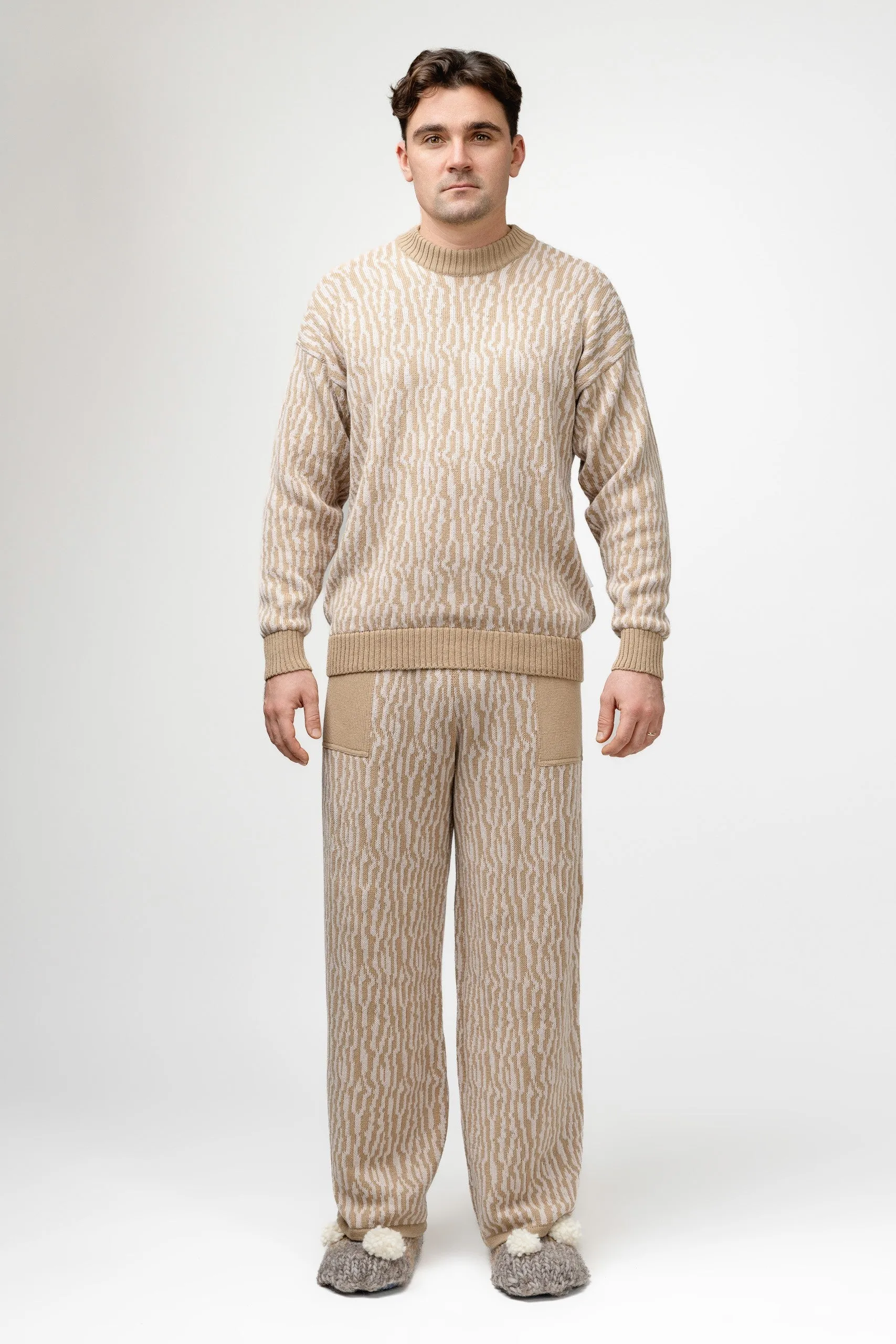 Roots Knitted Trousers Beige sold by Ivalo.com product image thumbnail 4