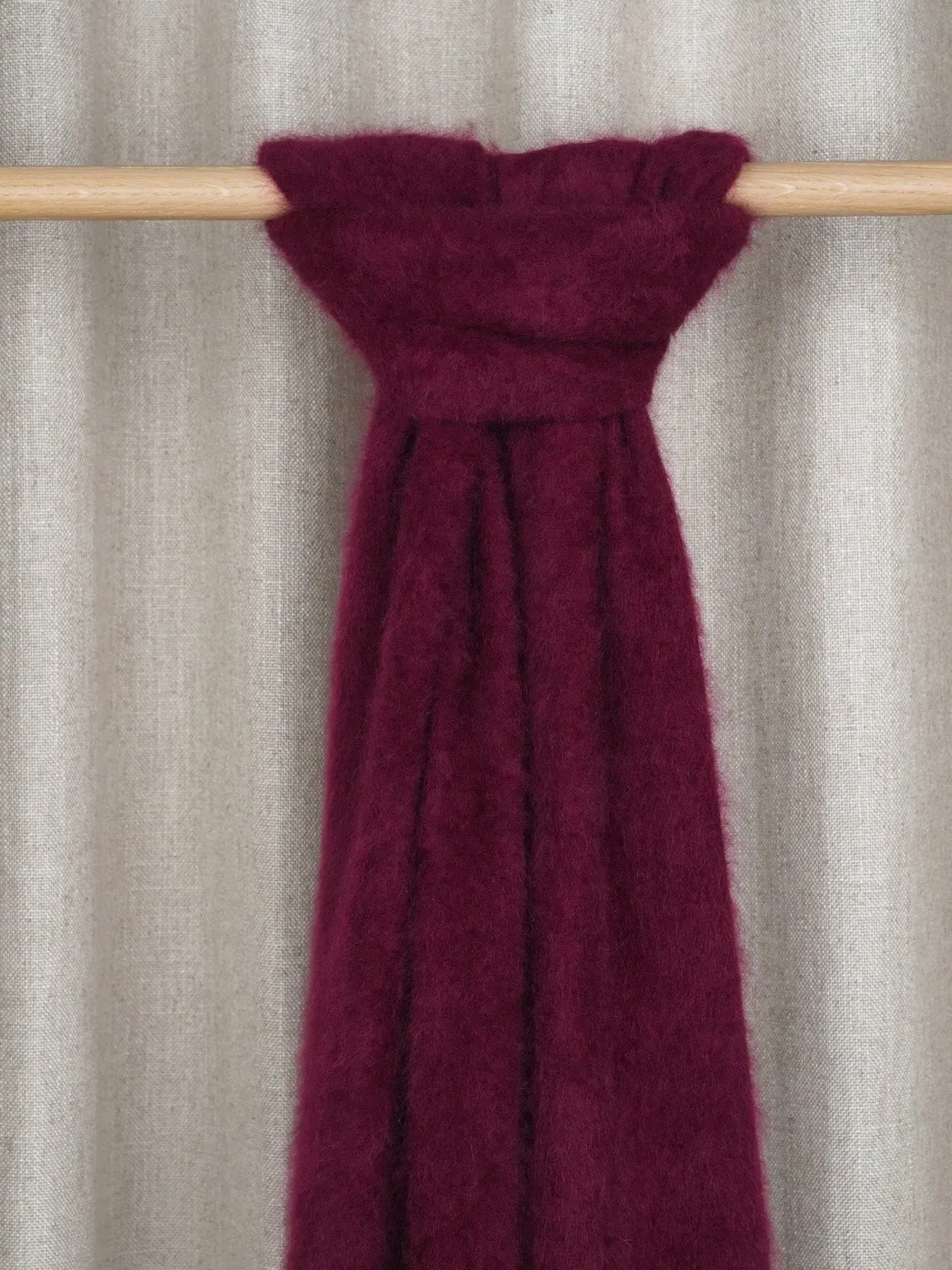 Karleen Cashmere Scarf Dark wine sold by Ivalo.com product image thumbnail 2