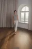 Kali Sleeveless Cashmere Top Greige sold by Ivalo.com