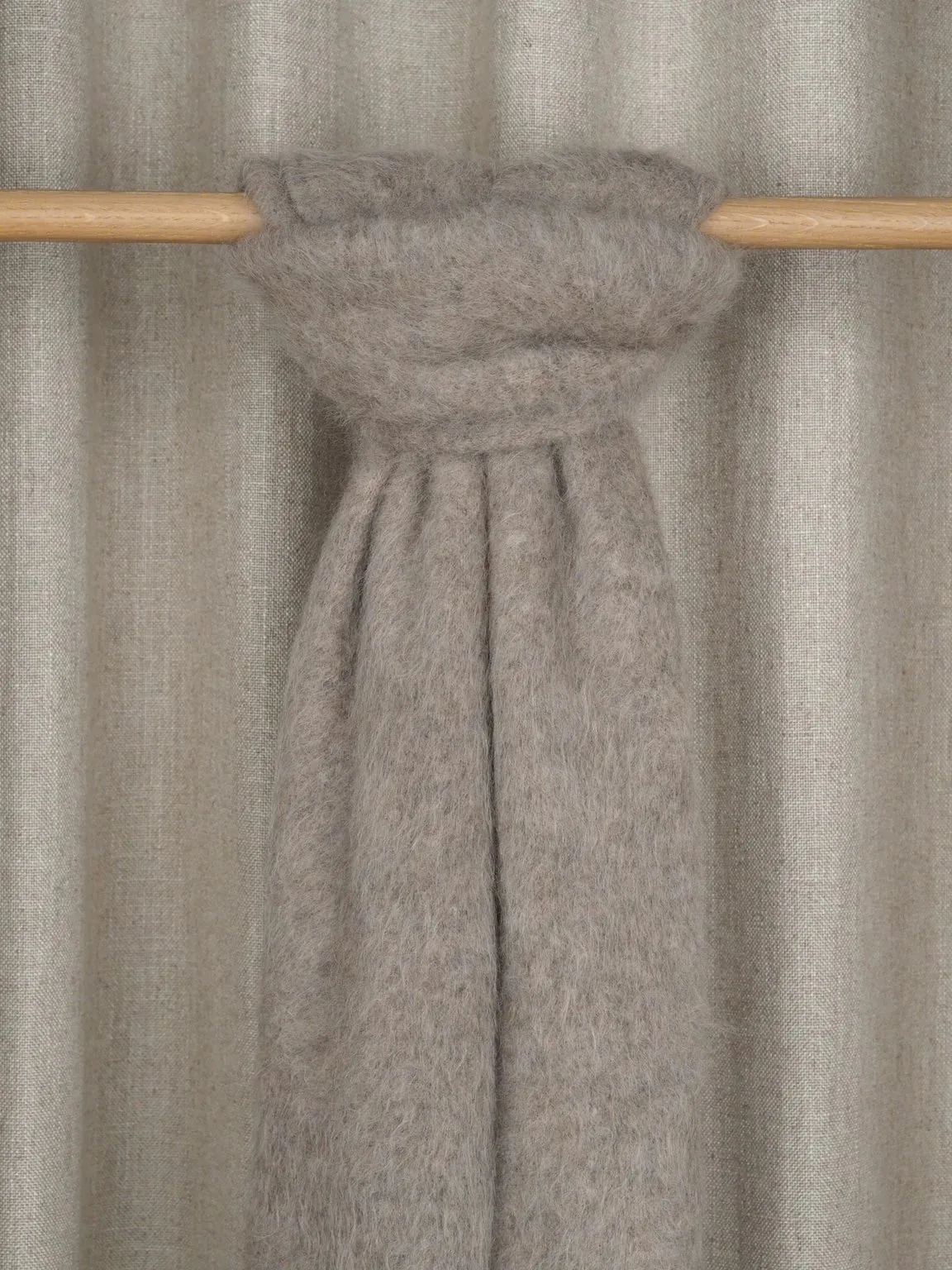Alina Alpaca Blend Scarf Greige sold by Ivalo.com product image thumbnail 2