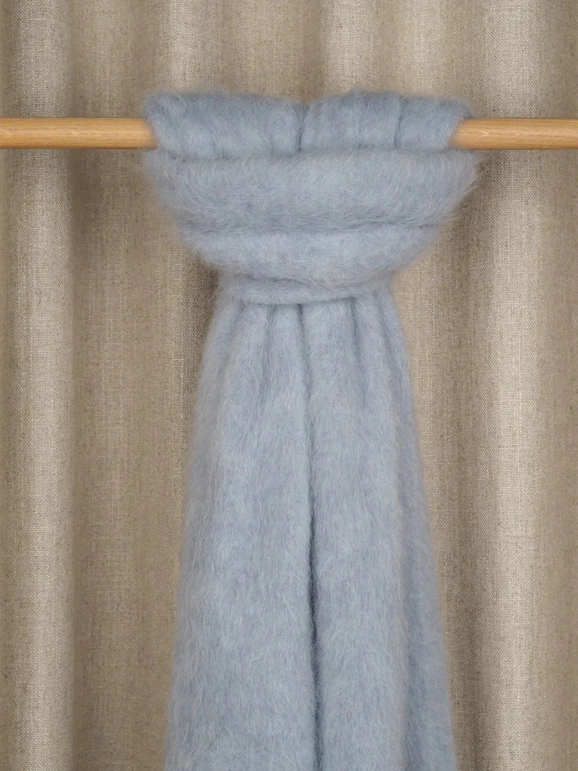 Alina Alpaca Blend Scarf Light blue sold by Ivalo.com product image thumbnail 2
