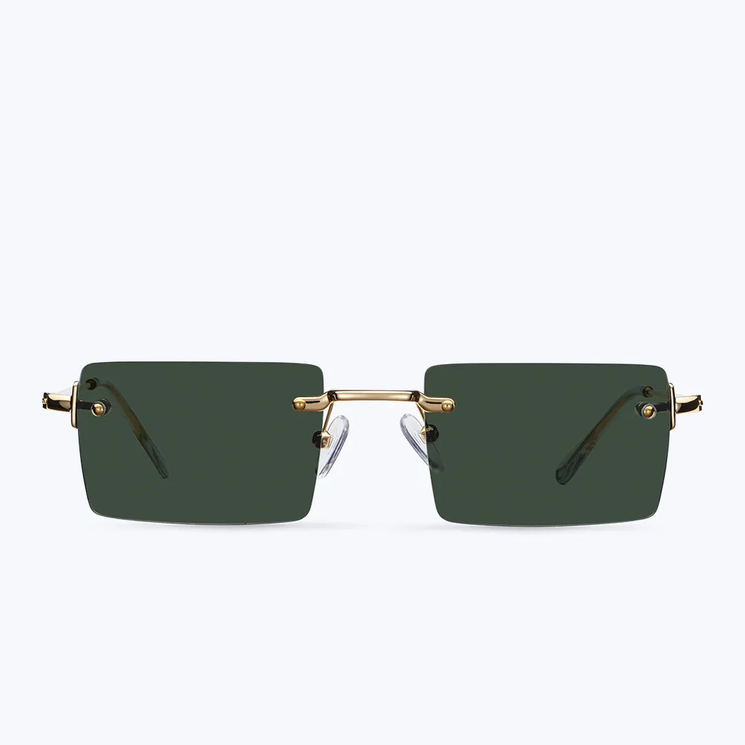 Rufaro Sunglasses Gold Olive sold by Ivalo.com product image thumbnail 5
